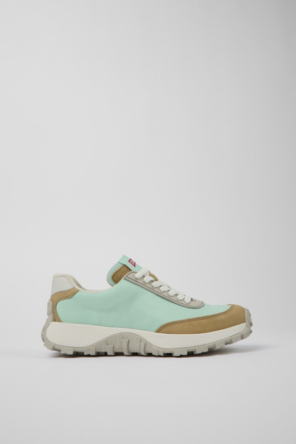 Neu Eingetroffen Camper Drift Trail VIBRAM - Blauer Damensneaker aus Textil/Nubukleder Neu Eingetroffen Camper Drift Trail VIBRAM - Blauer Damensneaker aus Textil/Nubukleder