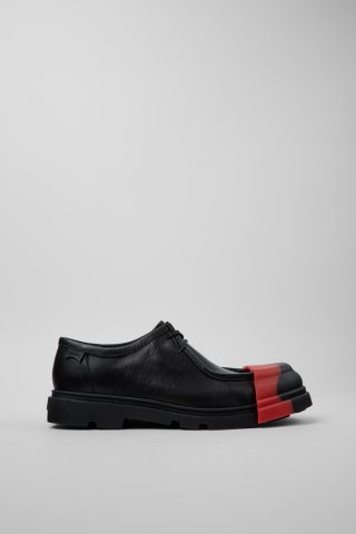 Neu Eingetroffen Camper Junction - Schwarzer Herrenschuh aus Leder.