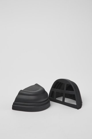 Neu Eingetroffen Camper Junction Toe Caps - Zehenaufsätze aus Gummi in Schwarz Neu Eingetroffen Camper Junction Toe Caps - Zehenaufsätze aus Gummi in Schwarz