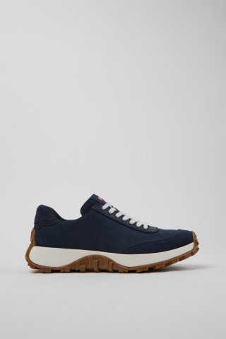 Neu Eingetroffen Camper Drift Trail VIBRAM - Blauer Herrensneaker aus Nubukleder und Textil.
