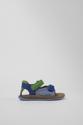 Neu Eingetroffen Camper Twins - Mehrfarbige Ledersandalen mit Doppelriemen
