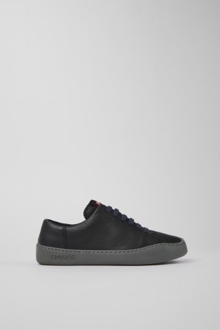 Neu Eingetroffen Camper Peu Touring - Schwarze Ledersneaker für Damen.