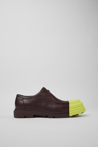 Neu Eingetroffen Camper Junction - Weinroter Herrenschuh aus Leder