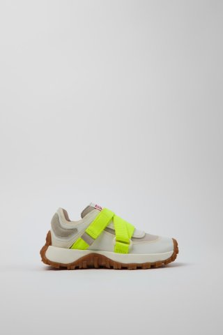 Neu Eingetroffen Camper Drif Trail - Mehrfarbige Kindersneaker aus Recycling-PET und Nubukleder.
