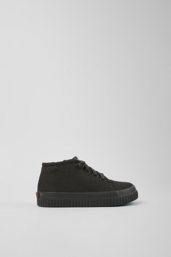 Neu Eingetroffen Camper Peu Roda - Dunkelgrauer Kindersneaker aus Textil