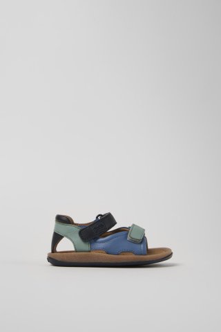 Neu Eingetroffen Camper Twins - Mehrfarbige Kindersandalen aus Leder.