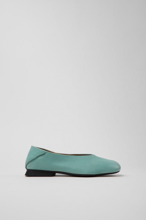 Neu Eingetroffen Camper Casi Myra - Grüne Lederballerina/Mokassinschuhe für Damen. Neu Eingetroffen Camper Casi Myra - Grüne Lederballerina/Mokassinschuhe für Damen.