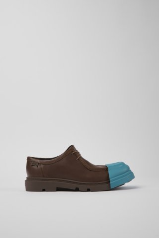 Neu Eingetroffen Camper Junction - Brauner Damenschuh aus verantwortungsvollem Leder