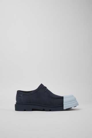Neu Eingetroffen Camper Junction - Blauer Damenschuh aus Nubukleder