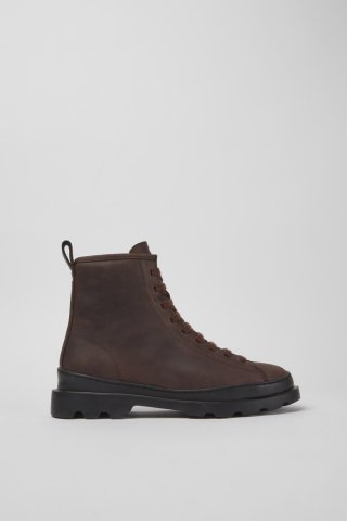 Neu Eingetroffen Camper Brutus - Brauner Schnürstiefel aus Nubukleder