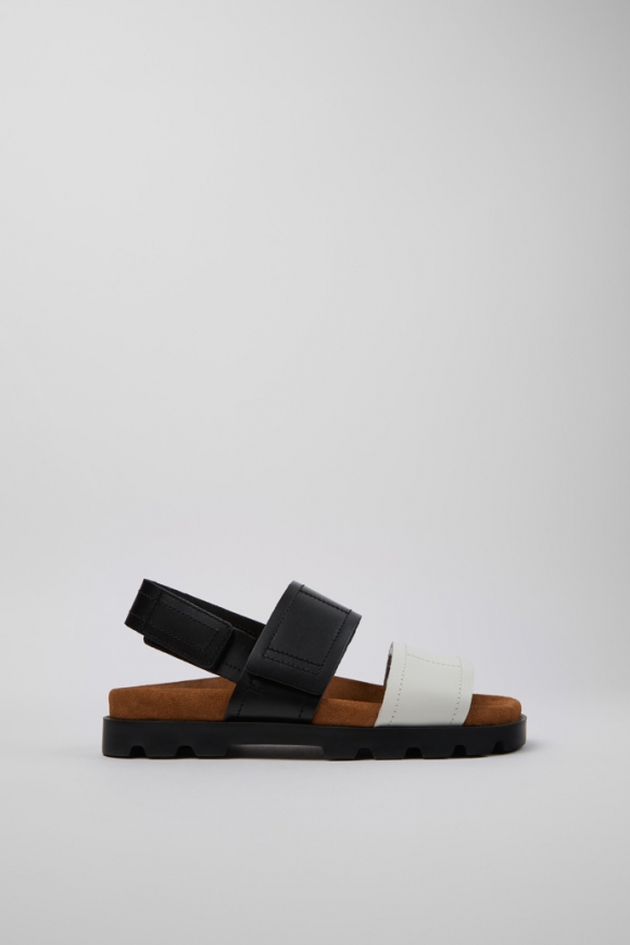 Neu Eingetroffen Camper Brutus Sandal - Mehrfarbige Ledersandalen für Damen.
