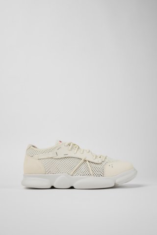 Neu Eingetroffen Camper Karst - Weißer Herrensneaker aus Textil
