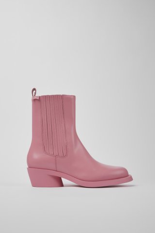 Neu Eingetroffen Camper Bonnie - Rosa Damenstiefel aus Leder Neu Eingetroffen Camper Bonnie - Rosa Damenstiefel aus Leder