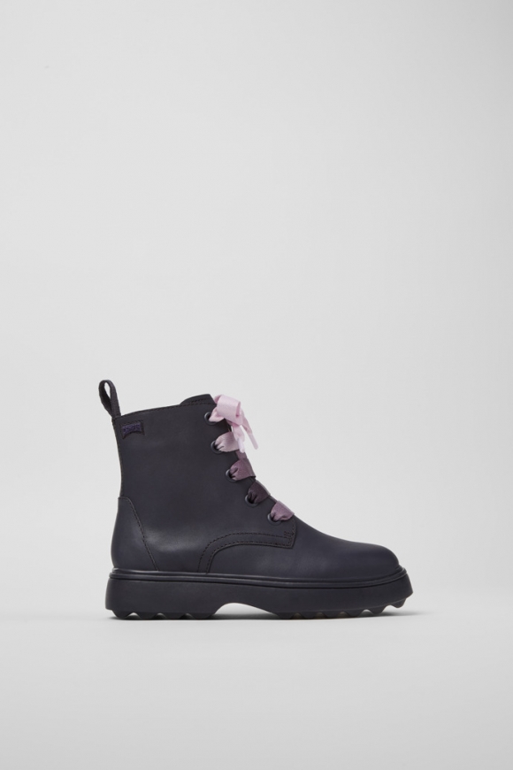 Neu Eingetroffen Camper Norte - Violette Kinderstiefeletten aus Leder