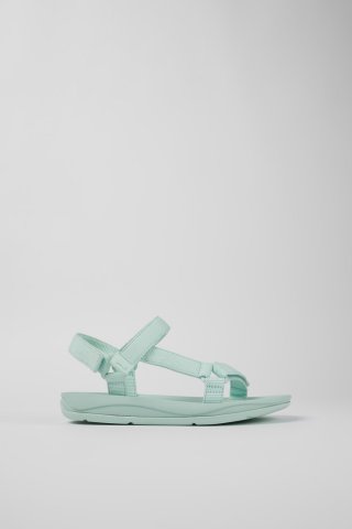 Neu Eingetroffen Camper Match - Blaue Damensandalen aus Textil