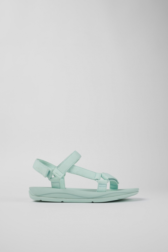 Neu Eingetroffen Camper Match - Blaue Damensandalen aus Textil Neu Eingetroffen Camper Match - Blaue Damensandalen aus Textil