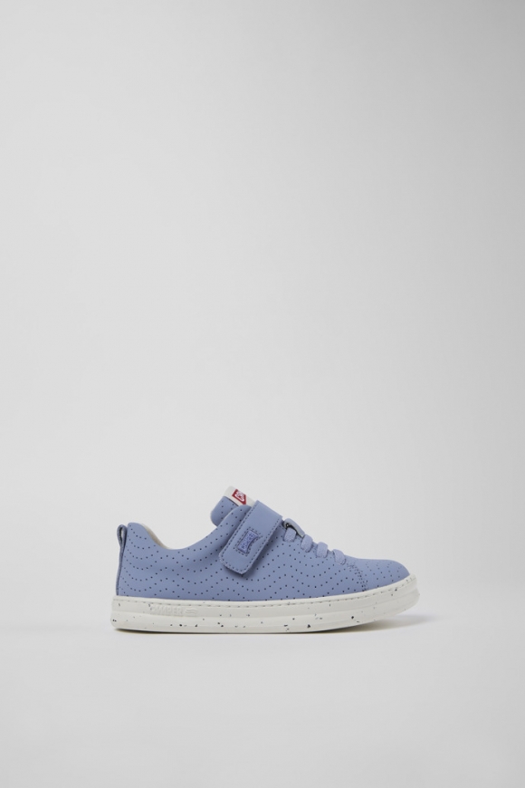 Neu Eingetroffen Camper Runner - Blauer Ledersneaker