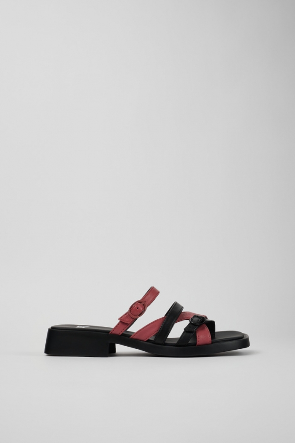 Neu Eingetroffen Camper Twins - Mehrfarbige offene Ledersandalen für Damen