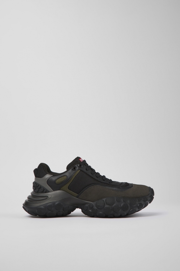 Neu Eingetroffen Camper Pelotas Mars - Schwarzer Damensneaker aus Nubukleder und Textil Neu Eingetroffen Camper Pelotas Mars - Schwarzer Damensneaker aus Nubukleder und Textil