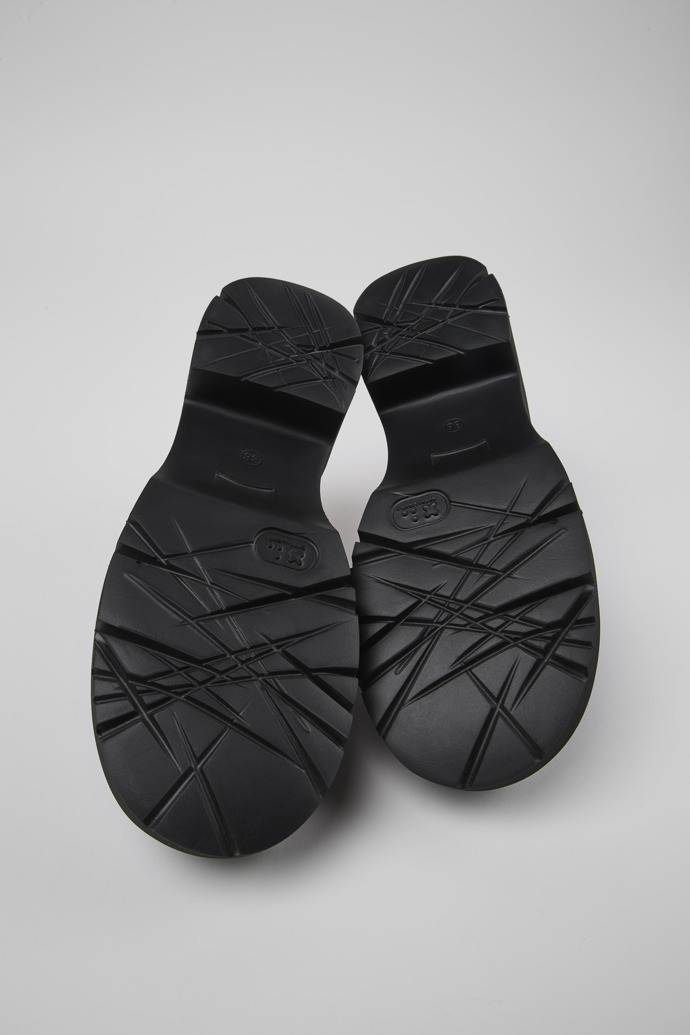 Neu Eingetroffen Camper Milah - Schwarze Lederclogs für Damen