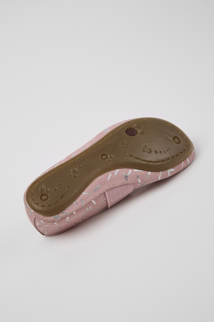 Neu Eingetroffen Camper Right - Mehrfarbige Ballerinas aus Nubukleder und Leder für Kinder.