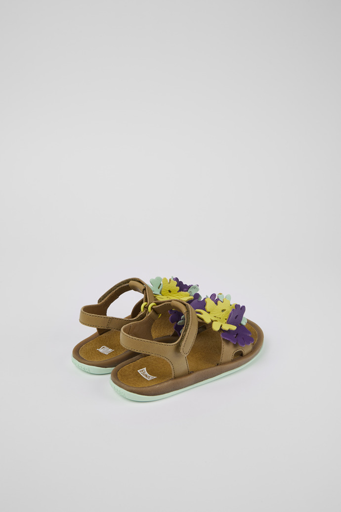 Neu Eingetroffen Camper Twins - Mehrfarbige Ledersandalen