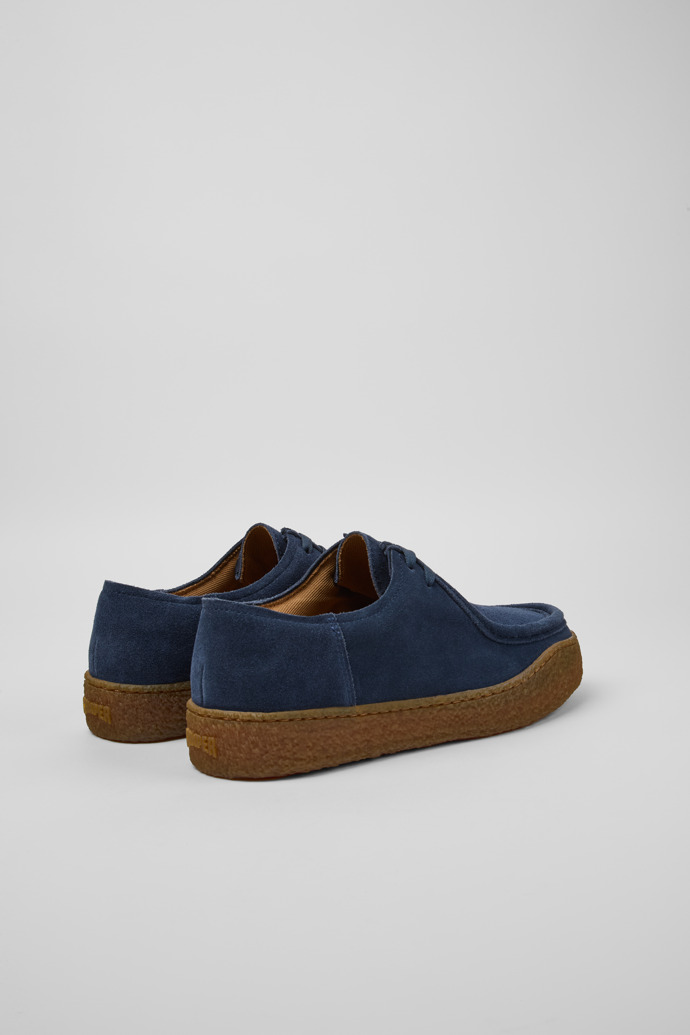 Neu Eingetroffen Camper Peu Terreno - Blauer Herrenschuh aus Nubukleder