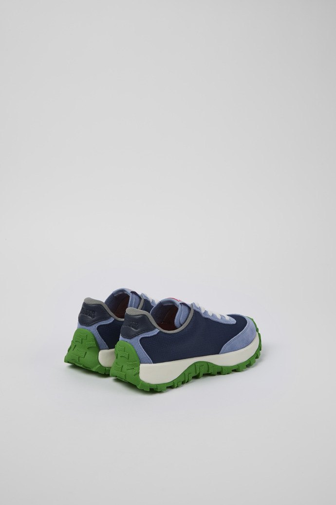 Neu Eingetroffen Camper Drift Trail - Blauer Sneaker aus Textil/Nubukleder