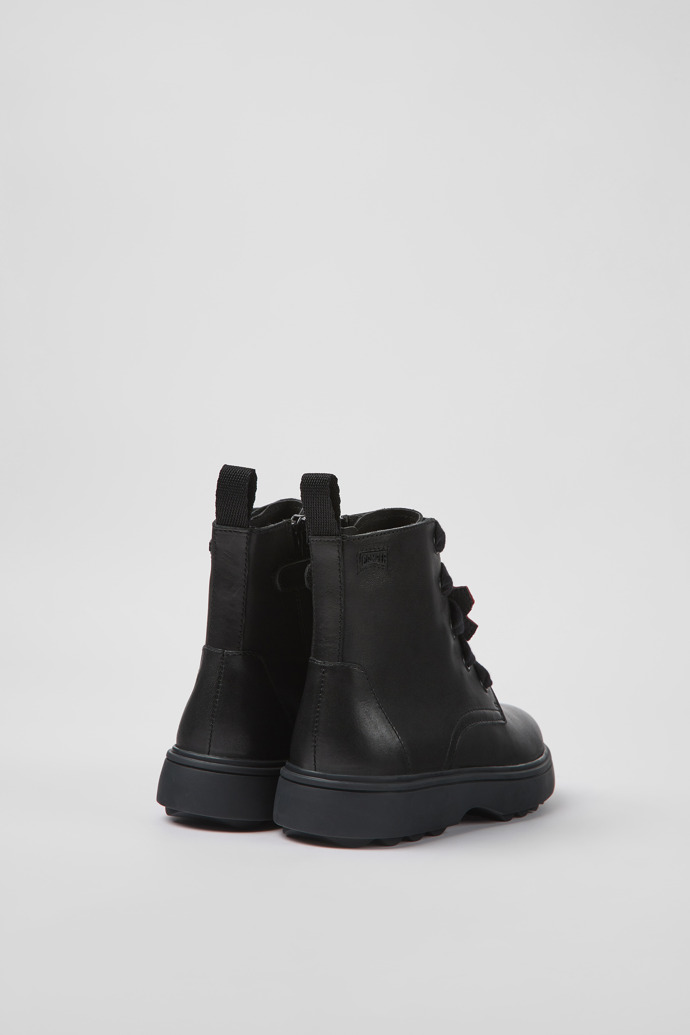 Neu Eingetroffen Camper Twins - Schwarze Kinderstiefelette aus Leder