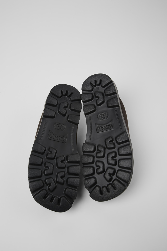 Neu Eingetroffen Camper Brutus Sandal - Graue Damenclogs aus Nubukleder