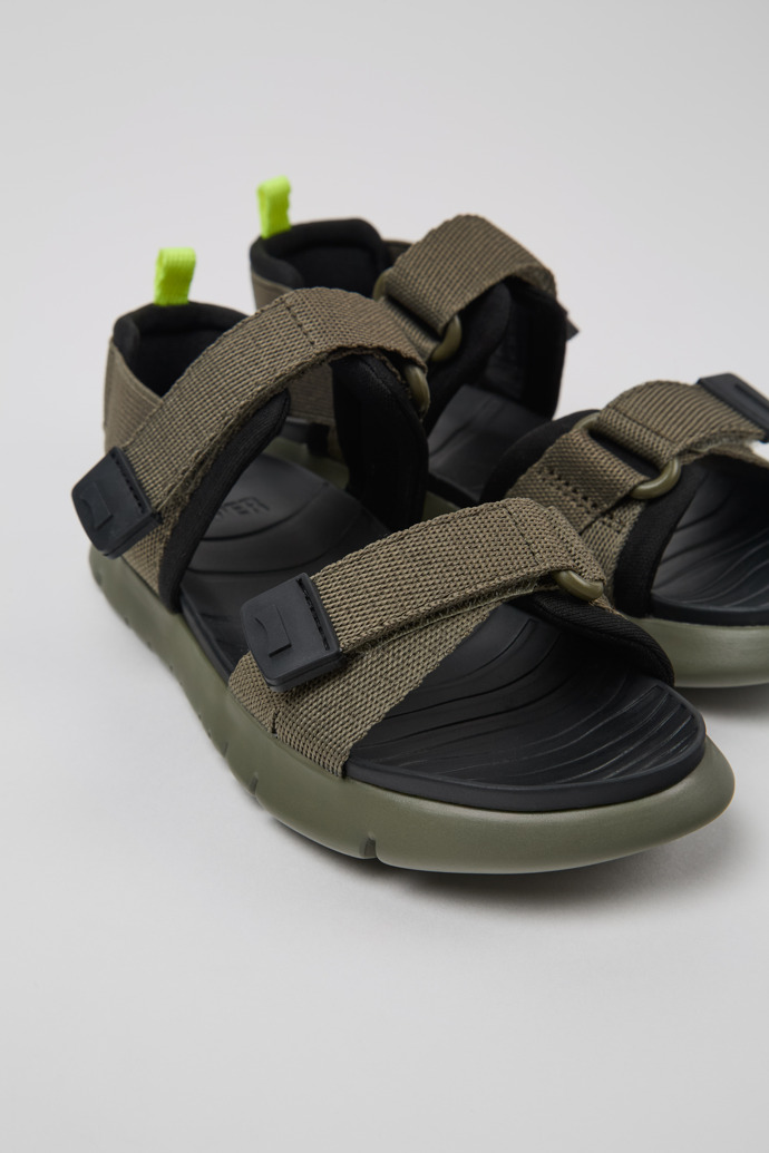 Neu Eingetroffen Camper Oruga - Mehrfarbige Kindersandalen aus Textil.