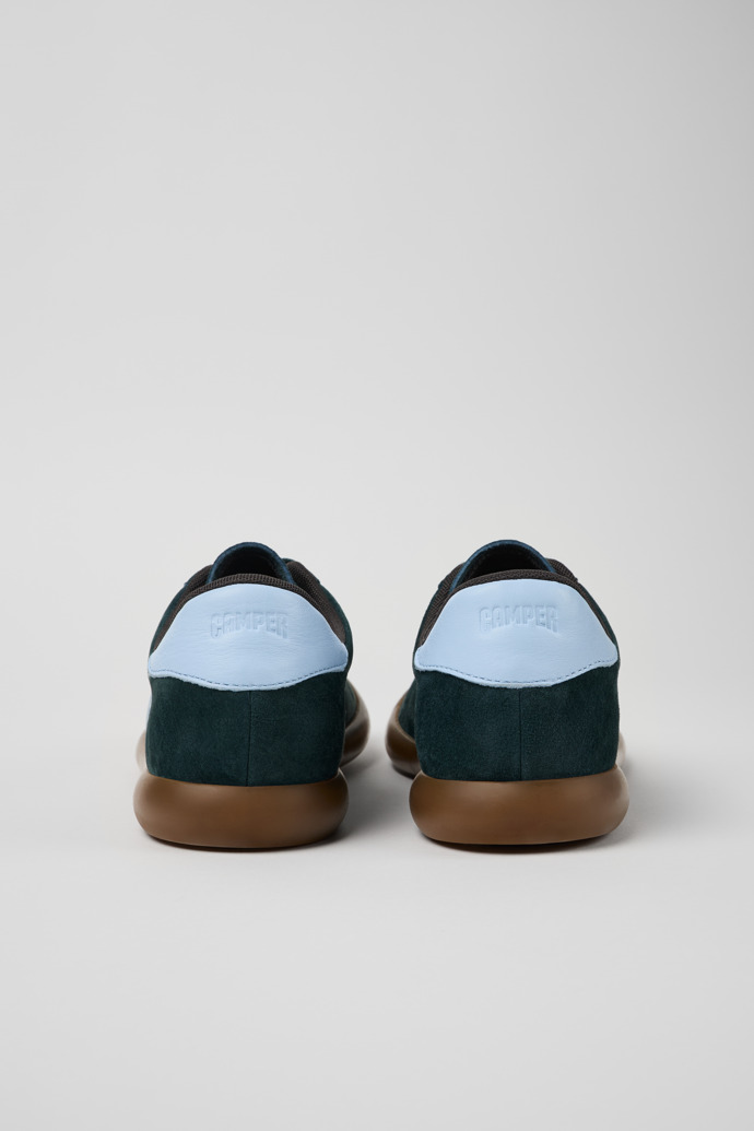 Neu Eingetroffen Camper Pelotas Soller - Grüner Herrensneaker aus Nubukleder/Leder