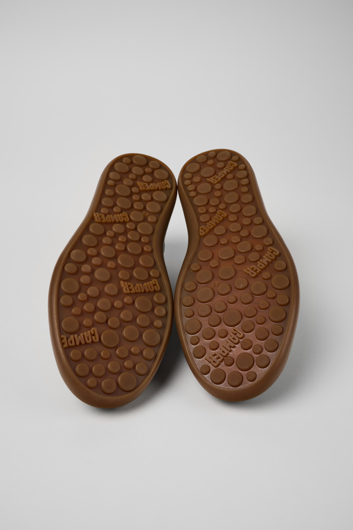 Neu Eingetroffen Camper Pelotas Soller - Grüner Herrensneaker aus Nubukleder/Leder