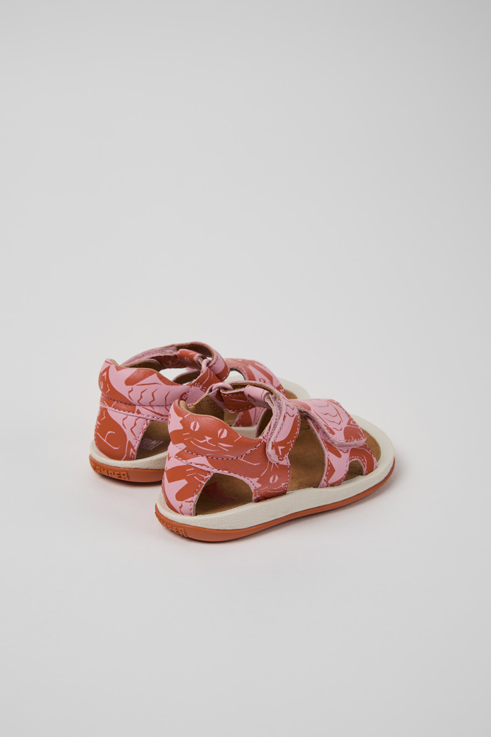Neu Eingetroffen Camper Twins - Mehrfarbige Kindersandalen aus Leder.