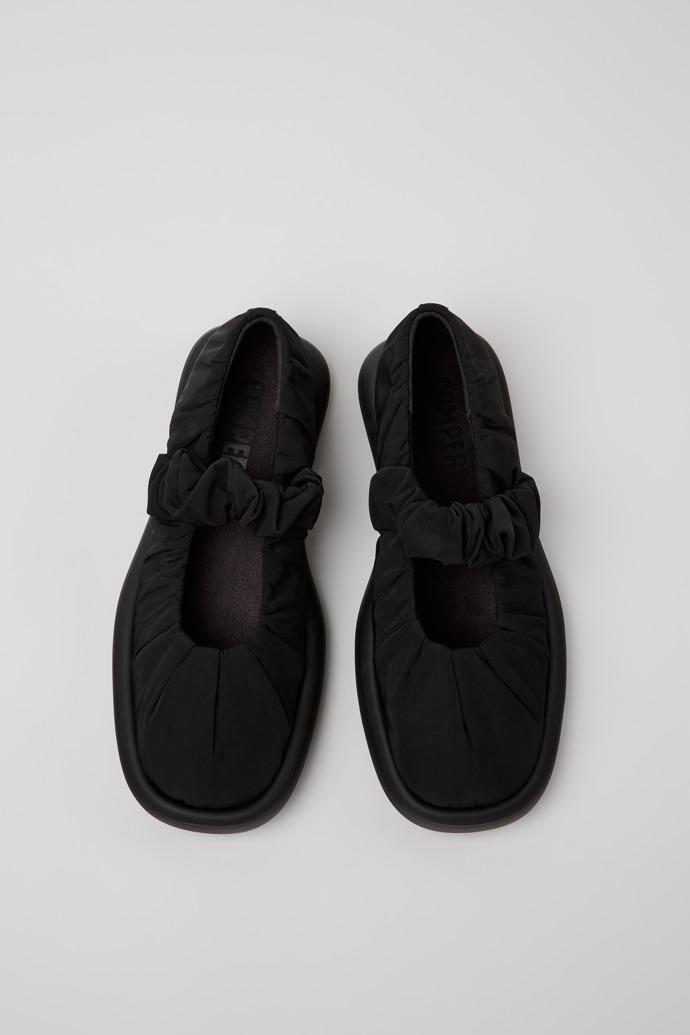Neu Eingetroffen Camper Onda - Schwarzer Ballerina aus recyceltem PET für Damen.