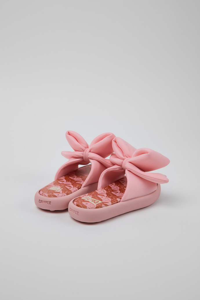 Neu Eingetroffen Camper Pelotas Flota - Rosa Kindersandalen aus Recycling-PET.