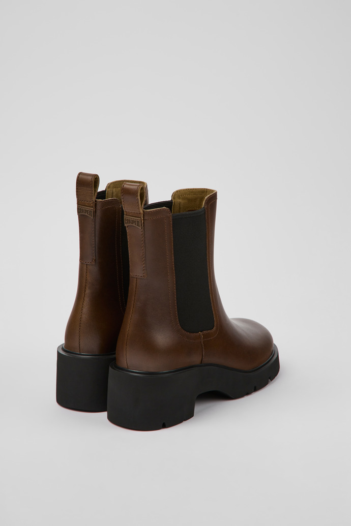 Neu Eingetroffen Camper Milah - Brauner Chelseastiefel für Damen aus Leder