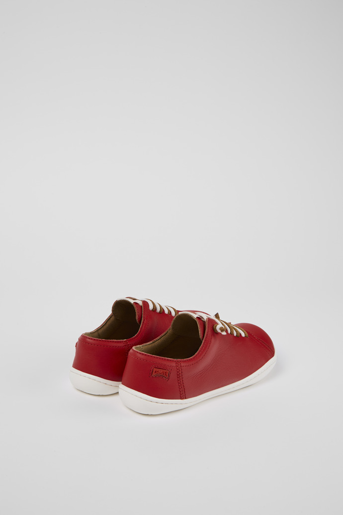 Neu Eingetroffen Camper Peu - Roter Kinderschuh aus Leder.