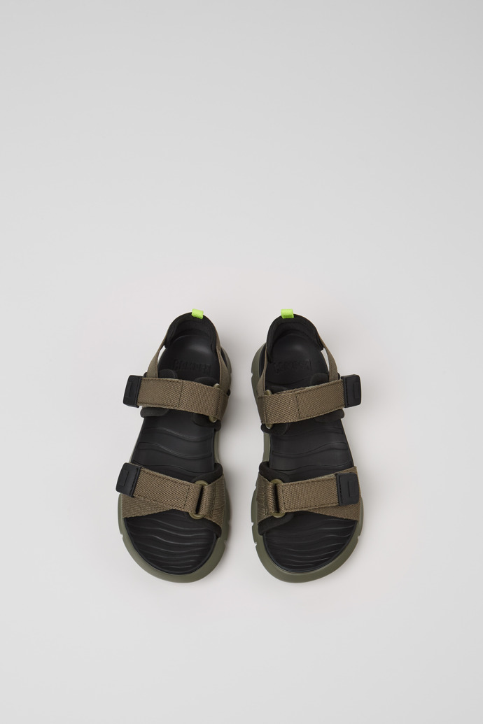Neu Eingetroffen Camper Oruga - Mehrfarbige Kindersandalen aus Textil.