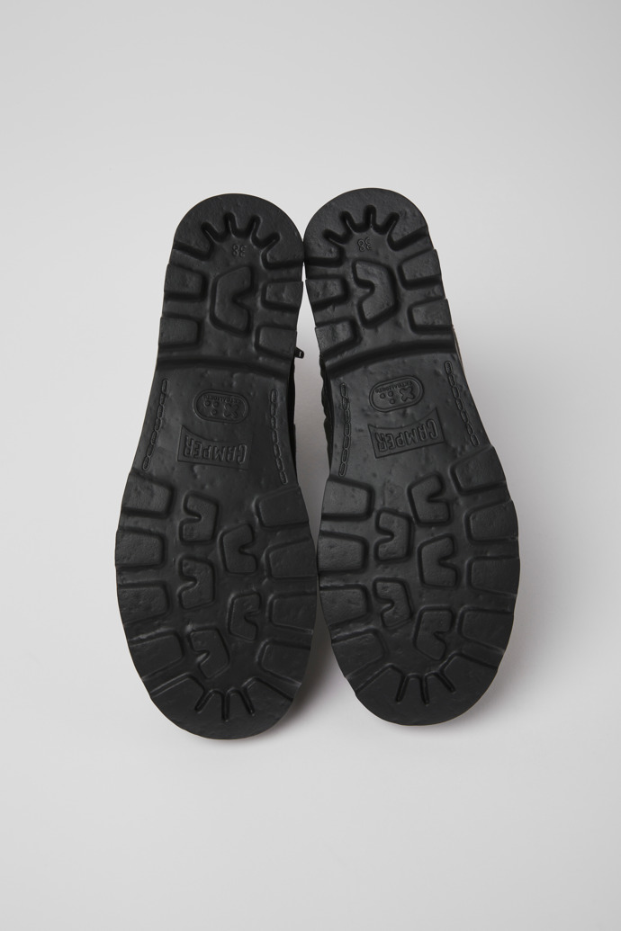 Neu Eingetroffen Camper Brutus - Graue Damenstiefelette aus Textil und Nubukleder