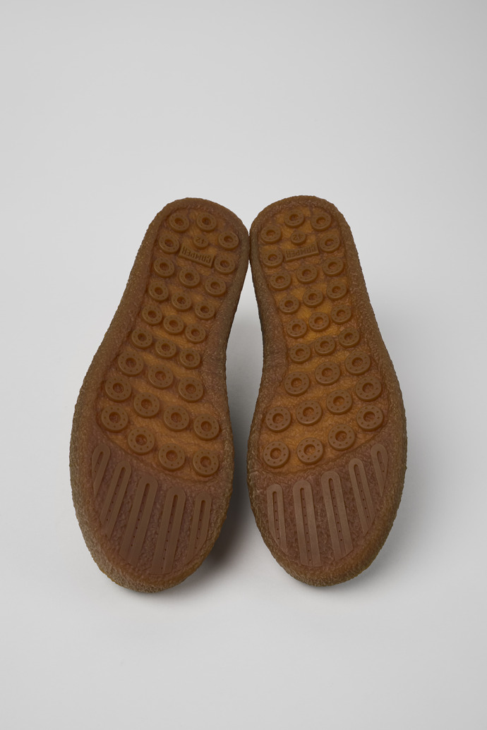 Neu Eingetroffen Camper Peu Terreno - Grüner Herrenschuh aus Nubukleder