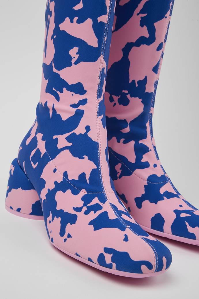 Neu Eingetroffen Camper Niki - Mehrfarbige Damenstiefel aus Textil