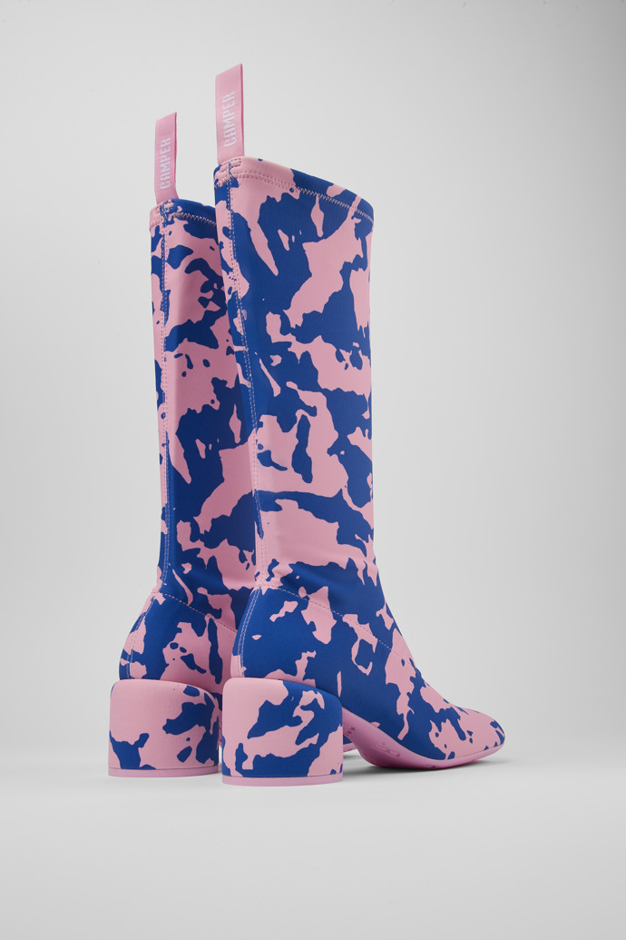 Neu Eingetroffen Camper Niki - Mehrfarbige Damenstiefel aus Textil