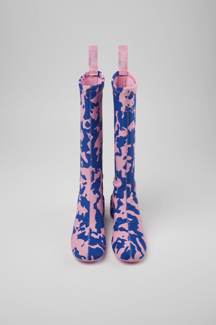 Neu Eingetroffen Camper Niki - Mehrfarbige Damenstiefel aus Textil