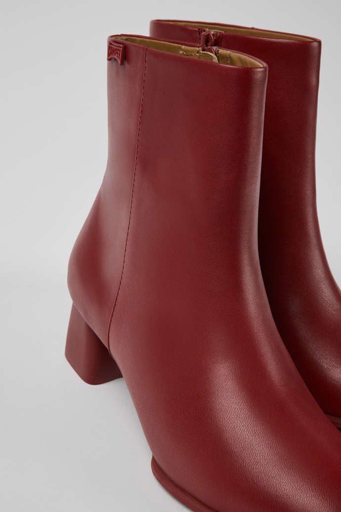 Neu Eingetroffen Camper Katie - Weinrote Damenstiefelette aus Leder