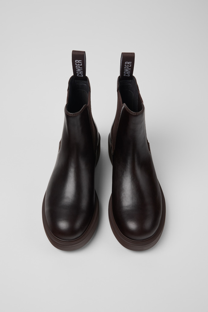 Neu Eingetroffen Camper Dean - Braune Damenstiefelette aus Leder