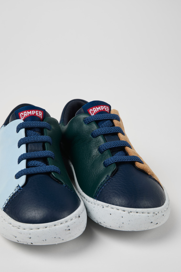 Neu Eingetroffen Camper Twins - Mehrfarbige Kindersneaker aus Leder und Nubukleder