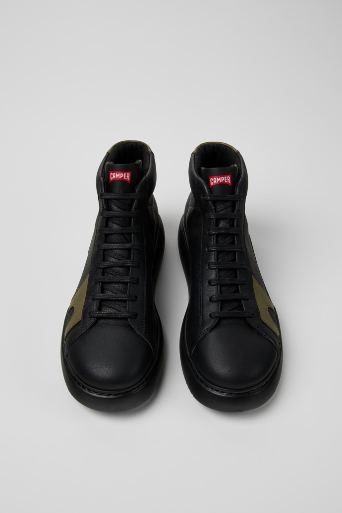Neu Eingetroffen Camper Runner K21 - Mehrfarbige Lederstiefel-Sneaker für Herren.