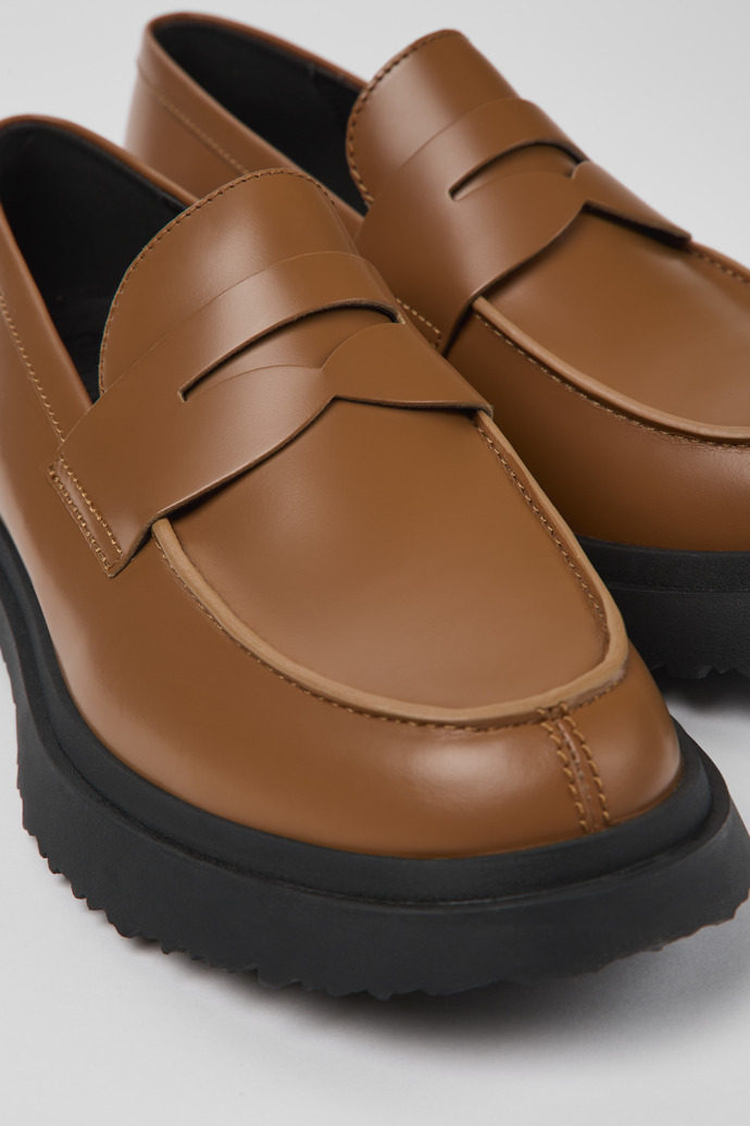 Neu Eingetroffen Camper Walden - Brauner Herrenloafer aus Leder