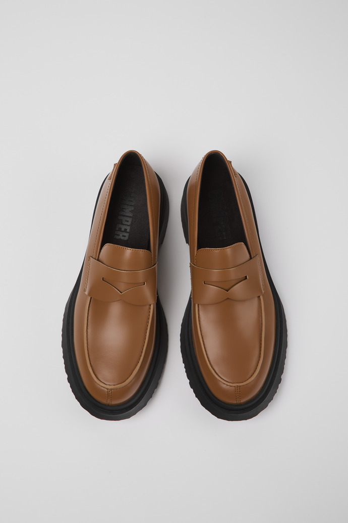 Neu Eingetroffen Camper Walden - Brauner Herrenloafer aus Leder